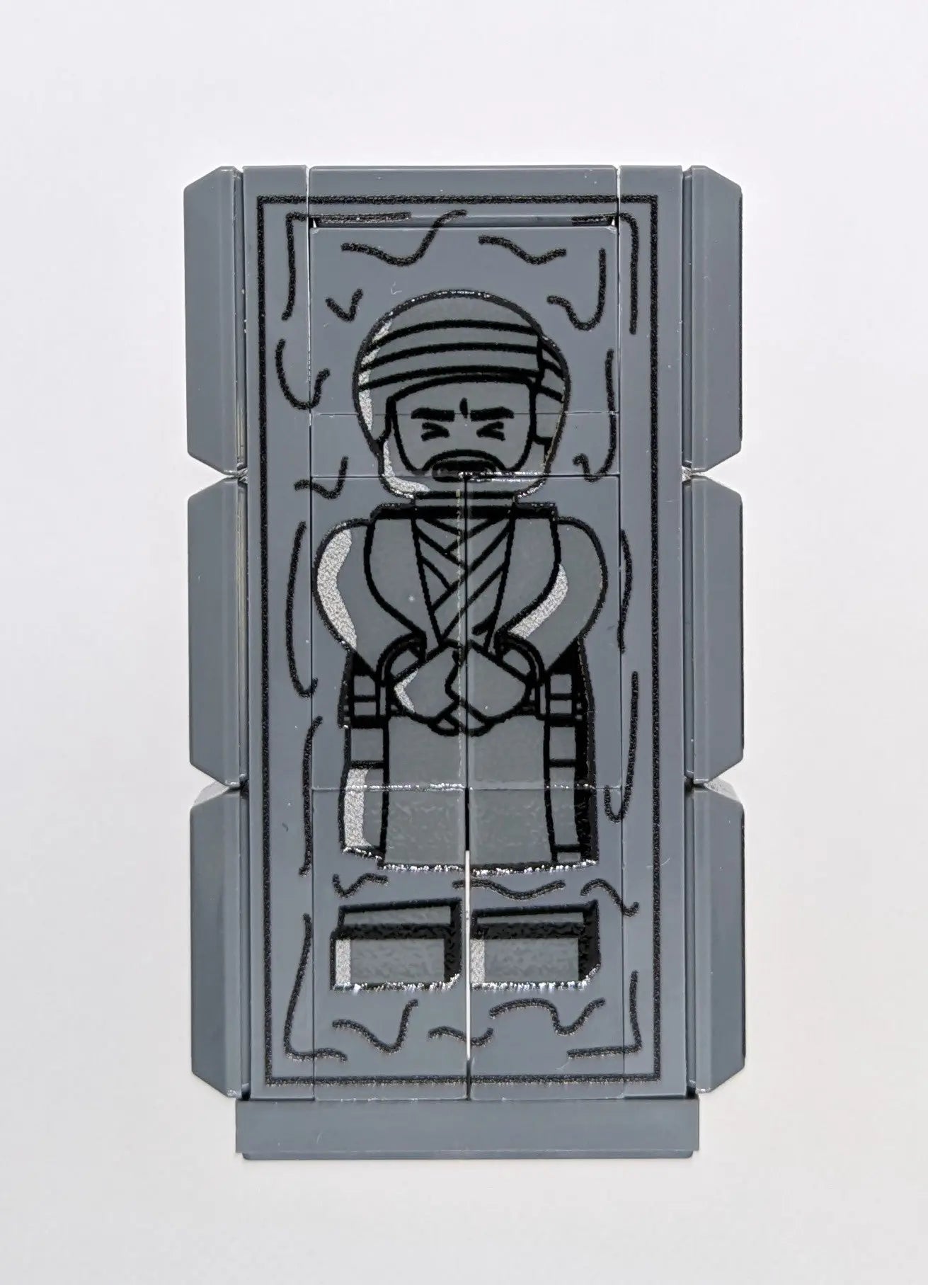 Block "eingefrorener Space Jesus"