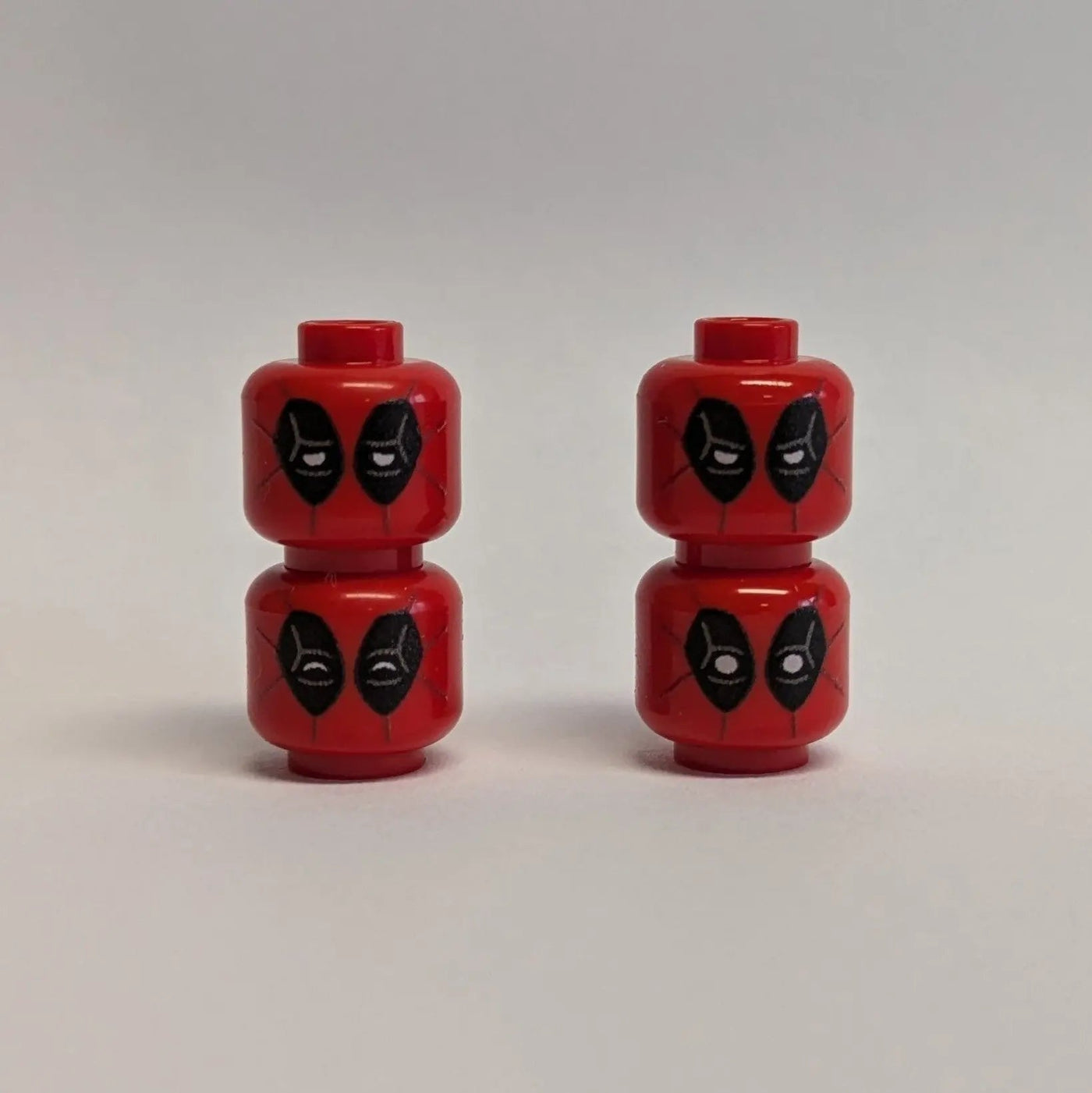 Ersatzkopf-Pack für z.b. LEGO® Deadpool