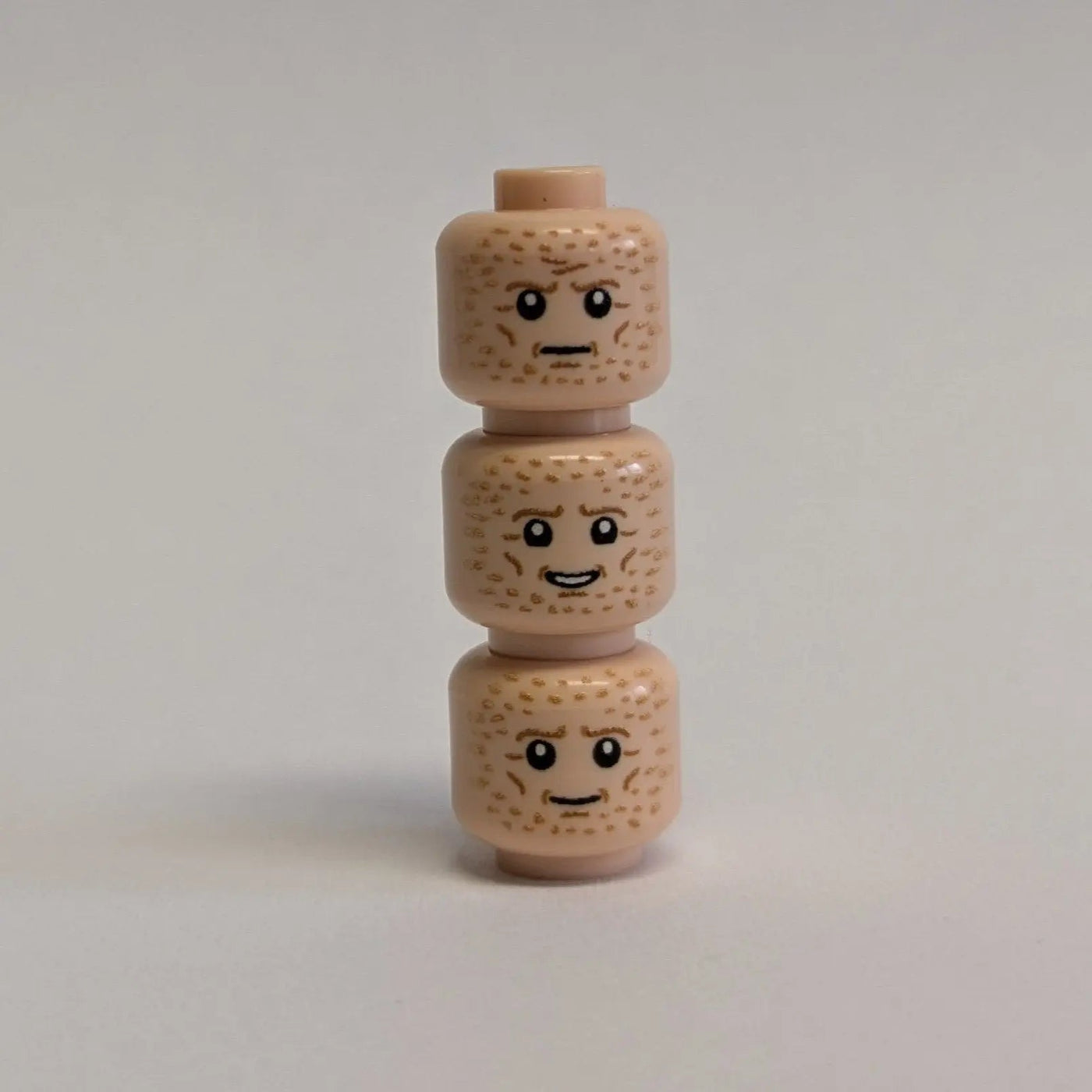 Ersatzkopf-Paket ohne Maske für z.b. LEGO® Deadpool