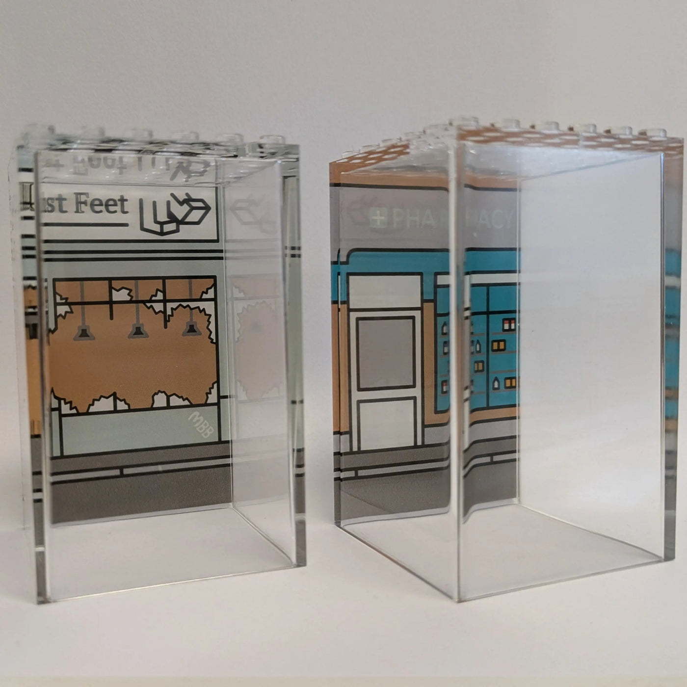 FaBiox Vitrine für Brickpool oder Wolfman