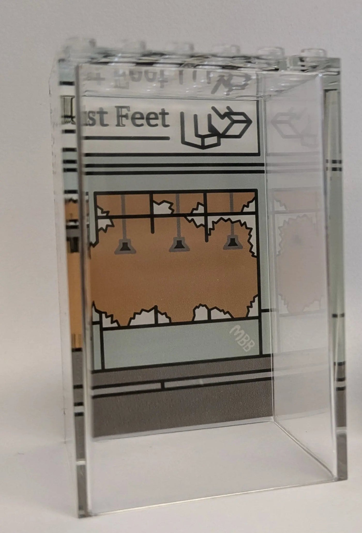 FaBiox Vitrine für Brickpool oder Wolfman