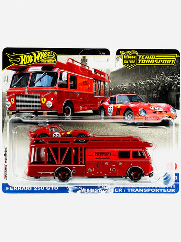 Hot Wheels Team Transport Case H 2025 Ferrari (3er Set)
