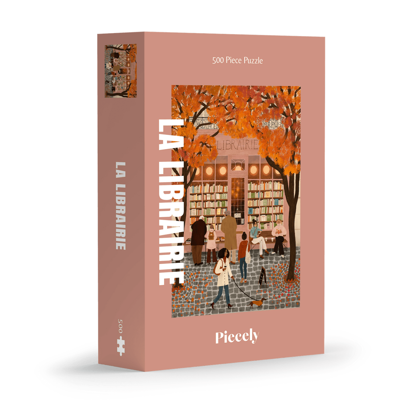 Piecely La Librairie Puzzle, 500 Teile