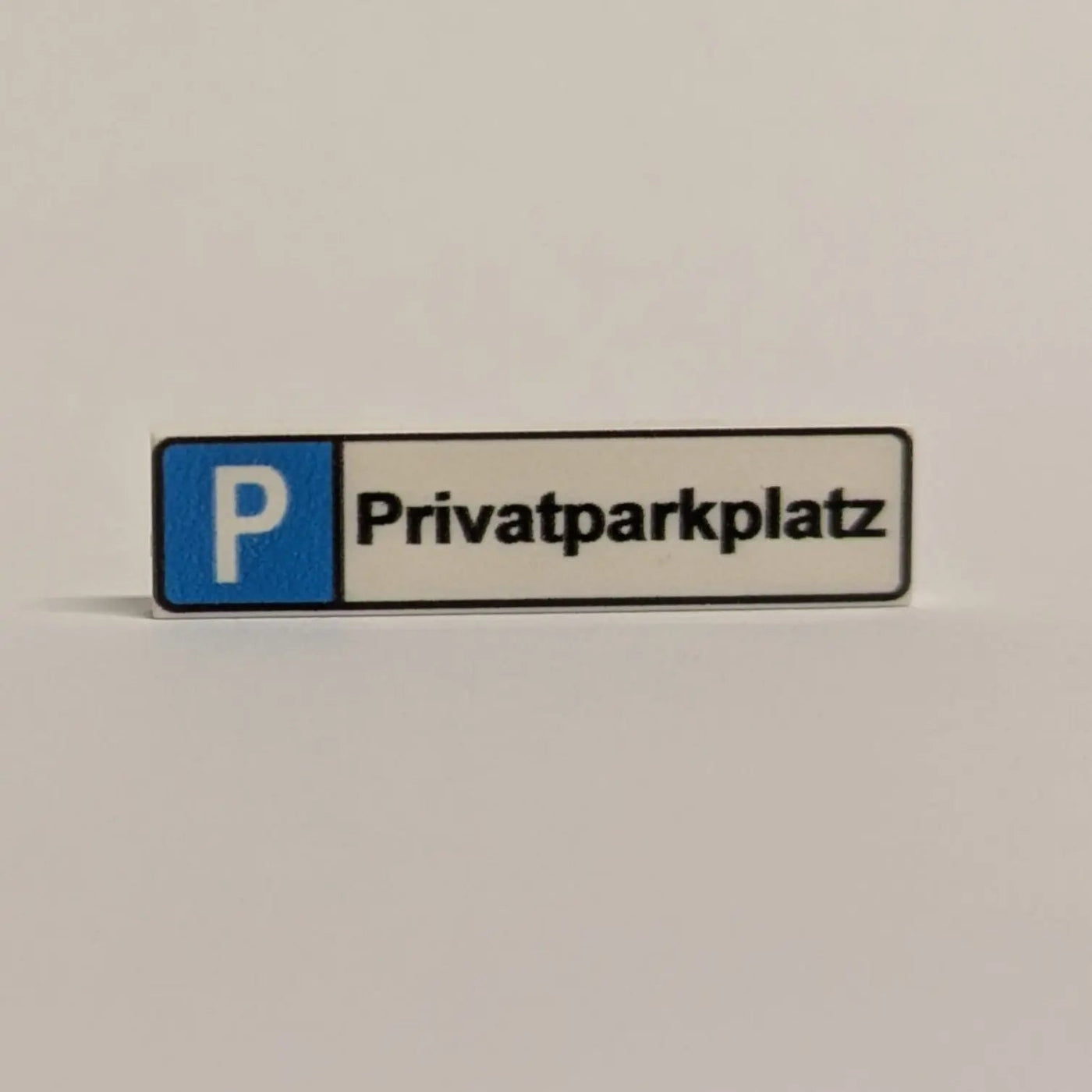 "Parkplatzkennzeichen" 1x4 Tile zur Auswahl