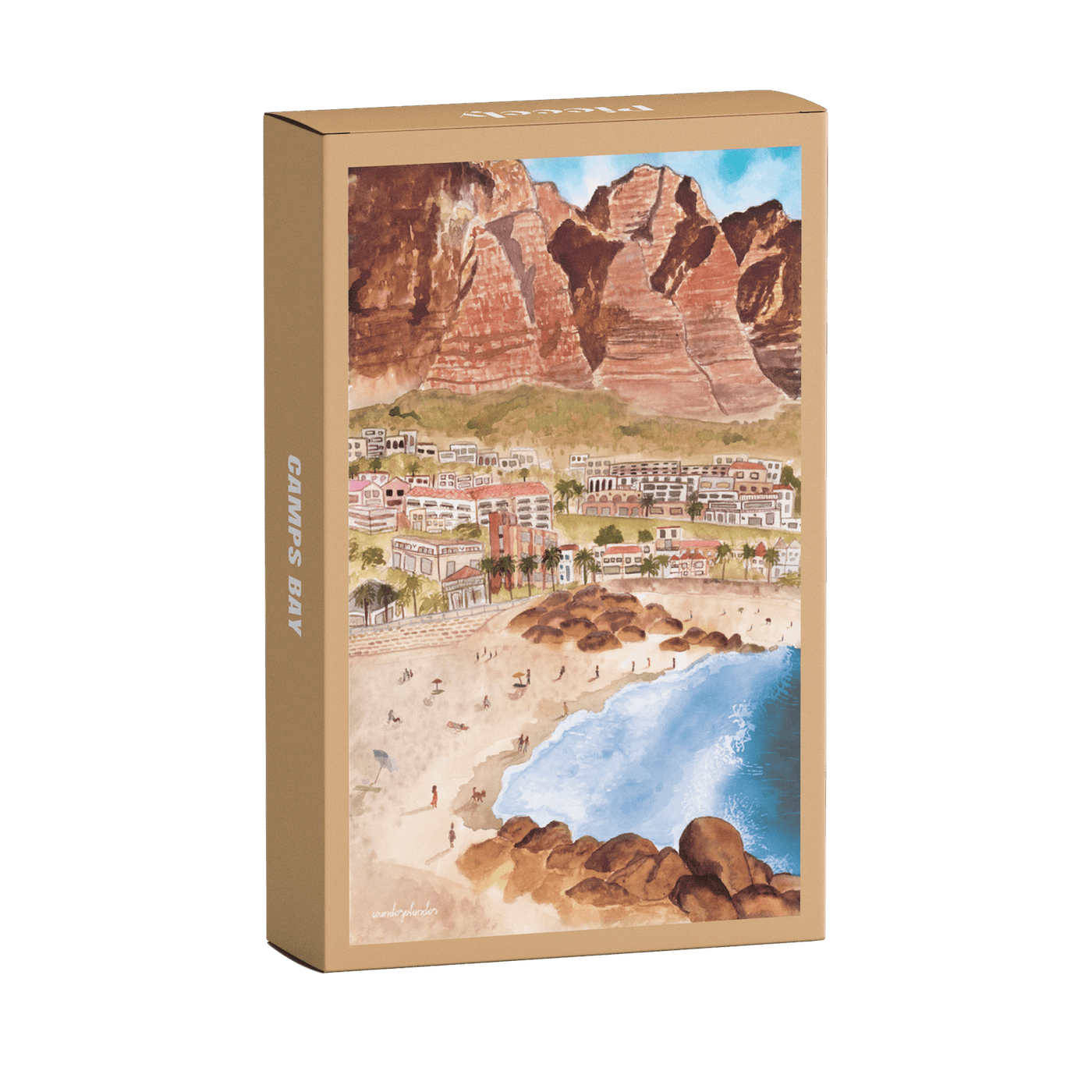 Piecely Camps Bay Minipuzzle, 99 Teile