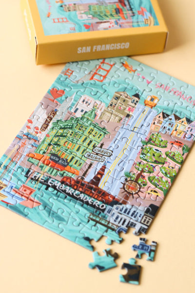 Piecely San Francisco Minipuzzle, 99 Teile