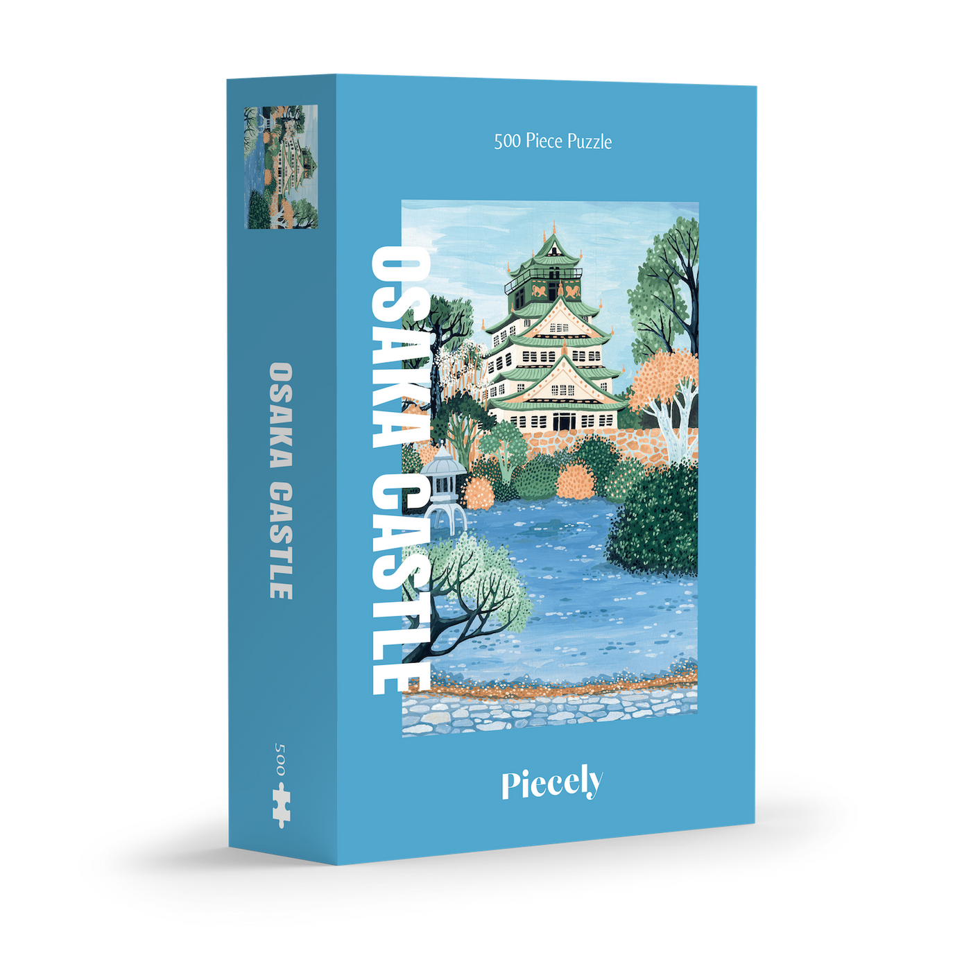 Piecely Osaka Castle Puzzle, 500 Teile