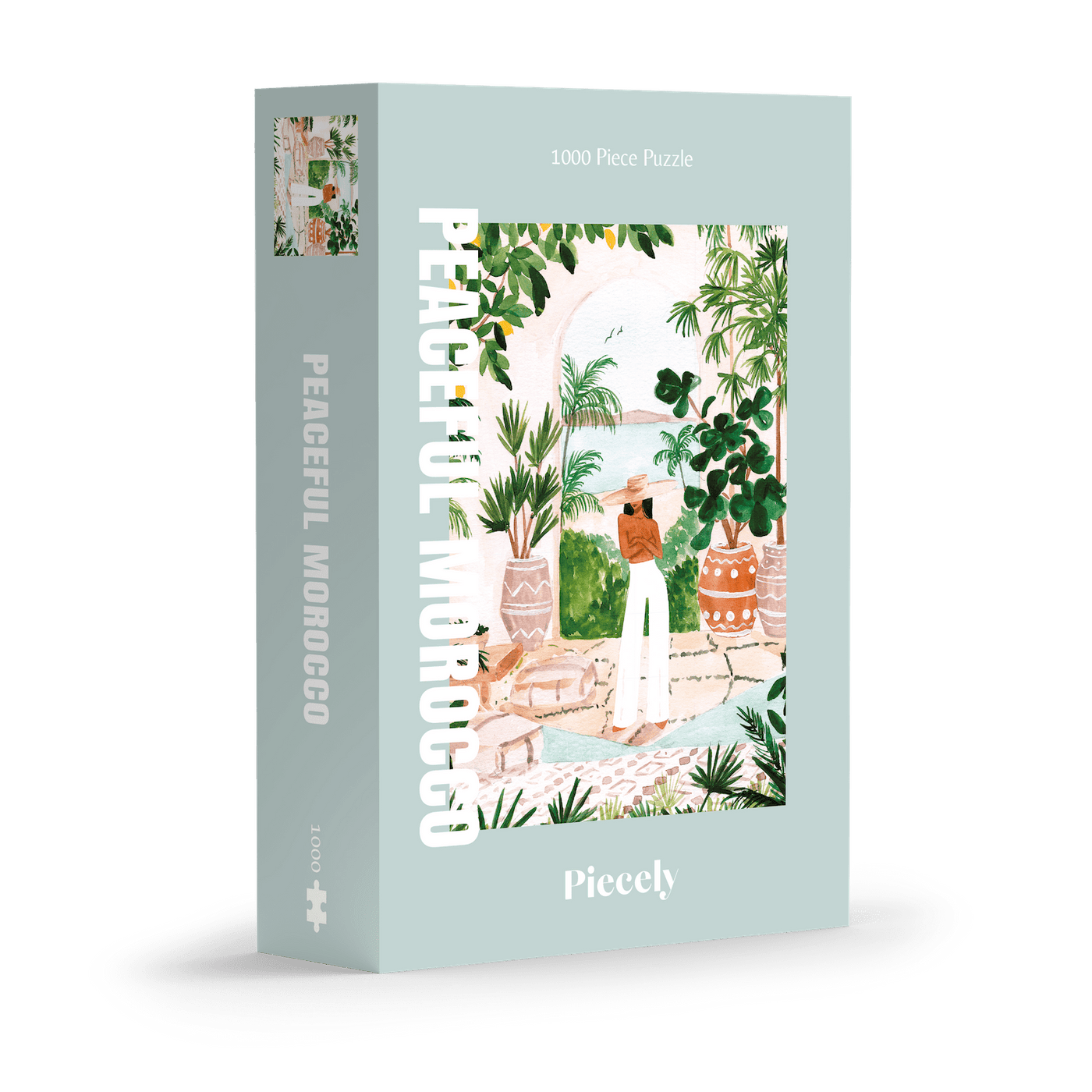 Piecely Peaceful Morocco Puzzle, 1000 Teile