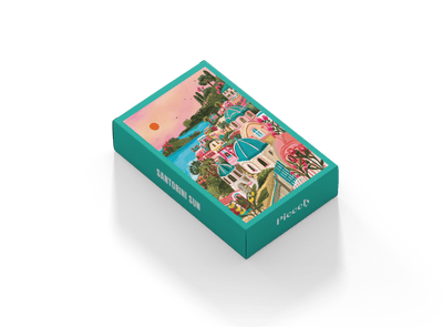 Piecely Santorini Sun Minipuzzle, 99 Teile
