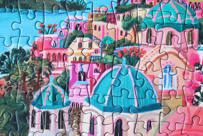 Piecely Santorini Sun Minipuzzle, 99 Teile