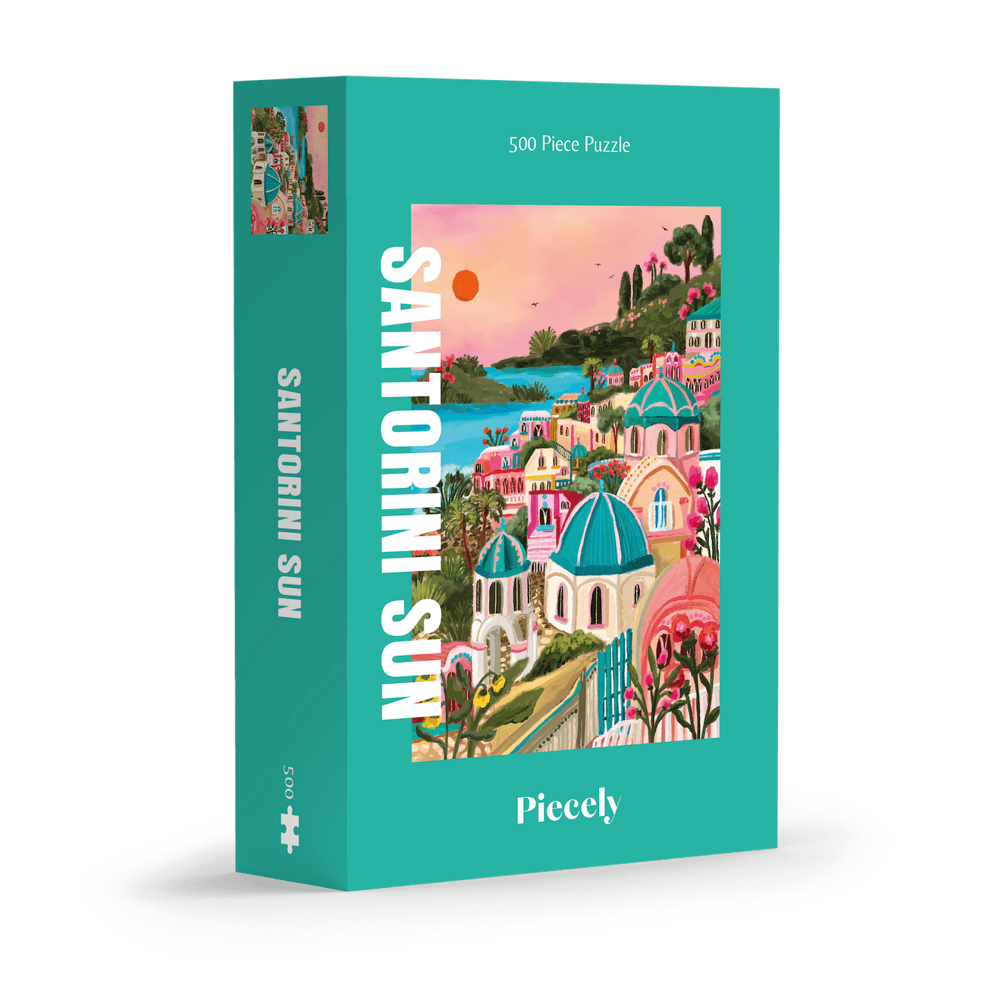 Piecely Santorini Sun Puzzle, 500 Teile