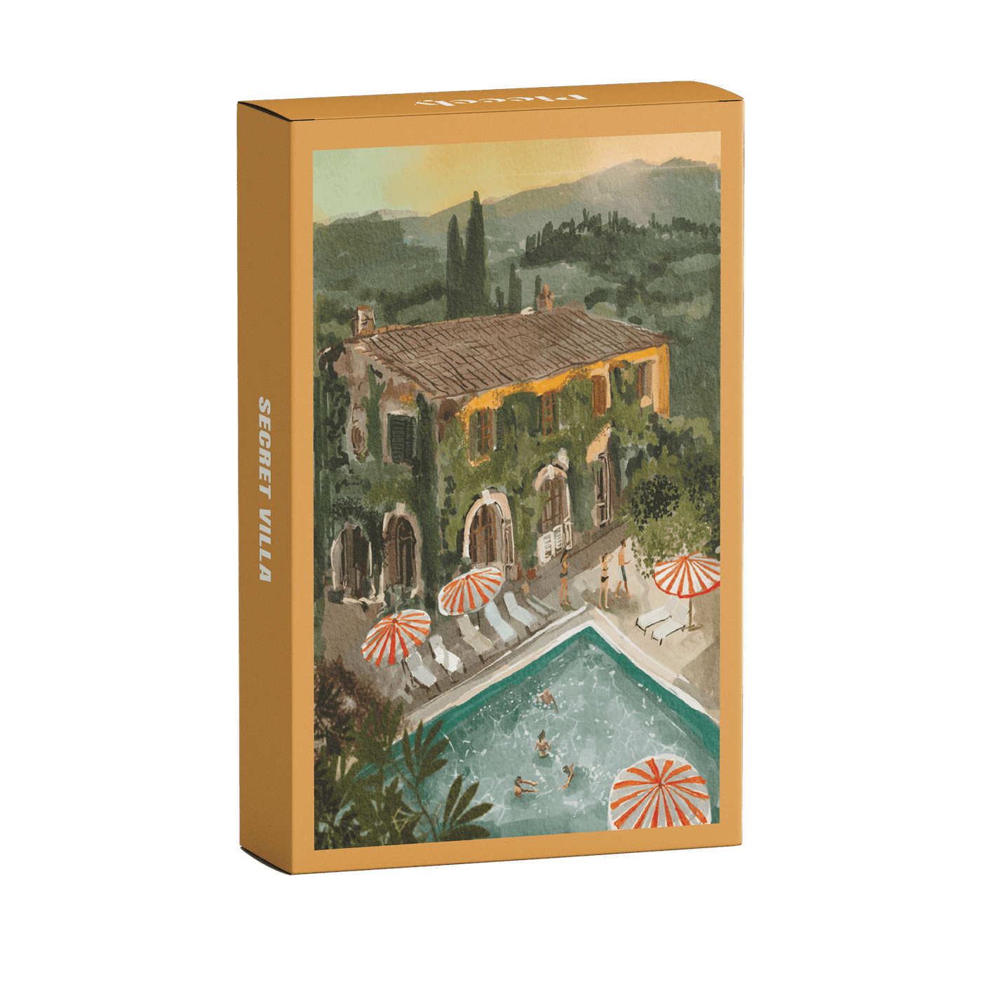 Piecely Secret Villa Minipuzzle, 99 Teile