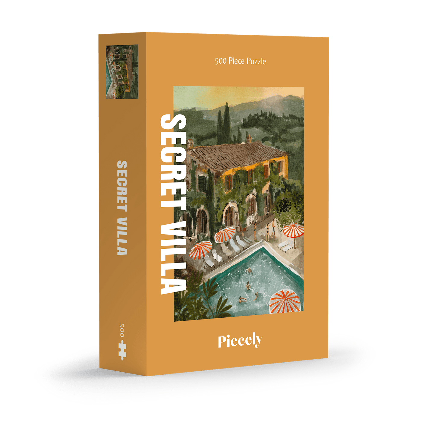 Piecely Secret Villa Puzzle, 500 Teile