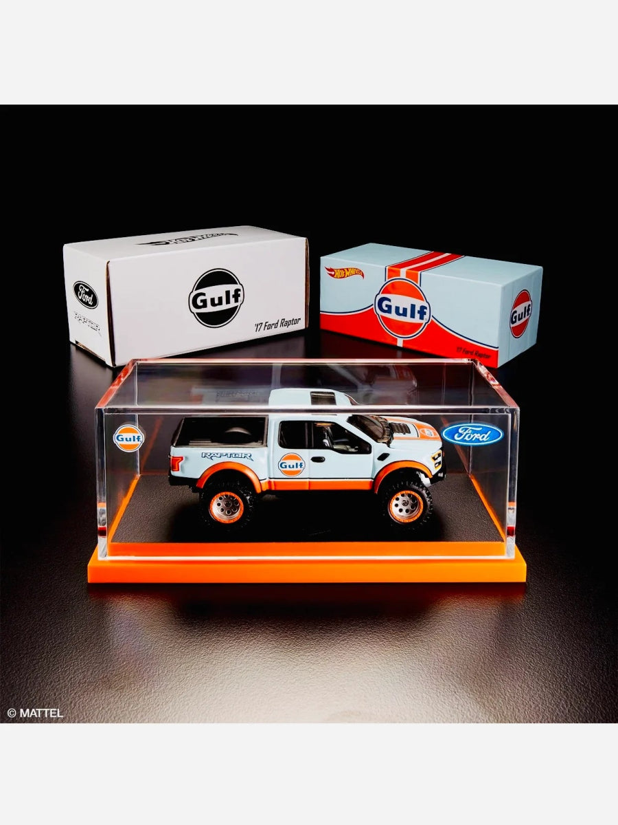Hot Wheels 2018 RLC Gulf '17 Ford Raptor IBV/Sample – Open Box Collection Wheels HW