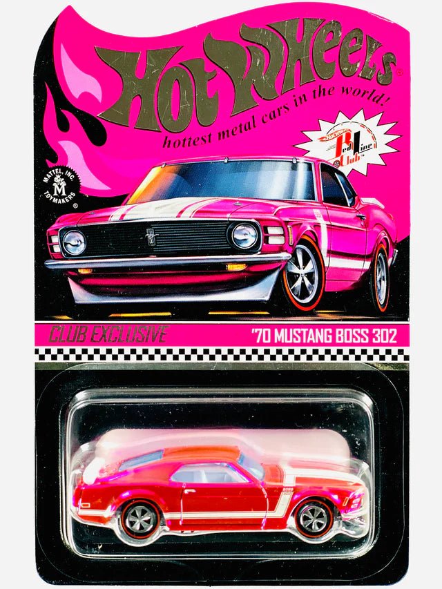 Hot Wheels 2020 Convention RLC Exclusive '70 Mustang Boss 302 Collection Wheels HW