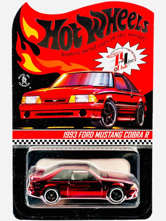 Hot Wheels 2021 RLC Exclusive 1993 Ford Mustang Cobra R IBV/Sample Collection Wheels HW