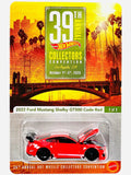 Hot Wheels 2022 Ford Mustang Shelby GT500 Code Red 39th Convention Sample Collection Wheels HW