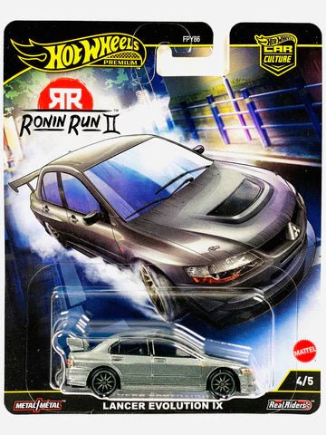 Hot Wheels 2025 Car Culture Ronin Run II Case M 5er Set Collection Wheels HW