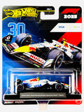 Hot Wheels 2025 Formula 1 Race Team Liam Lawson VCARB Racing Bulls 30 Collection Wheels HW