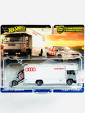 Hot Wheels 2025 Team Transport Audi S4 quattro & Fleet Flyer 77 Collection Wheels HW
