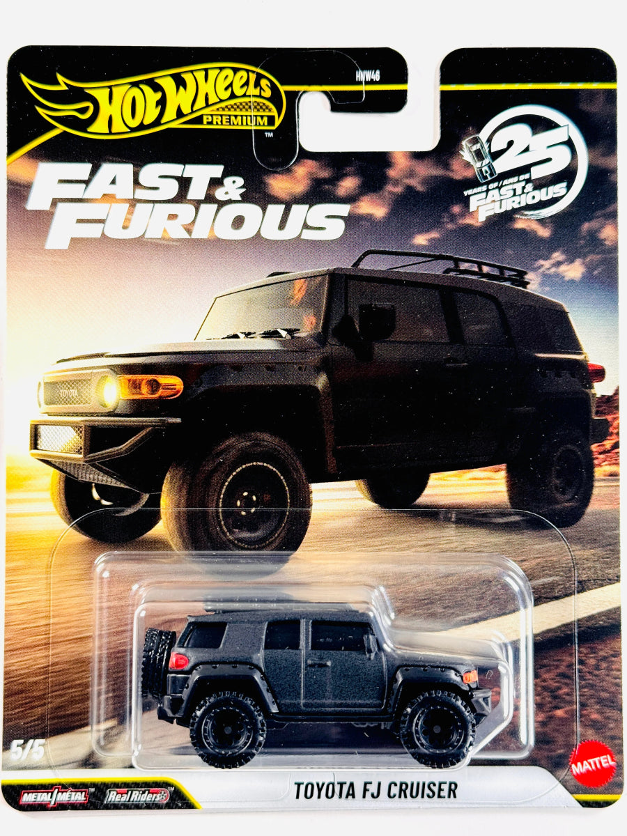 Hot Wheels 2026 Fast & Furious 25th Anniversary Toyota FJ Cruiser Collection Wheels HW