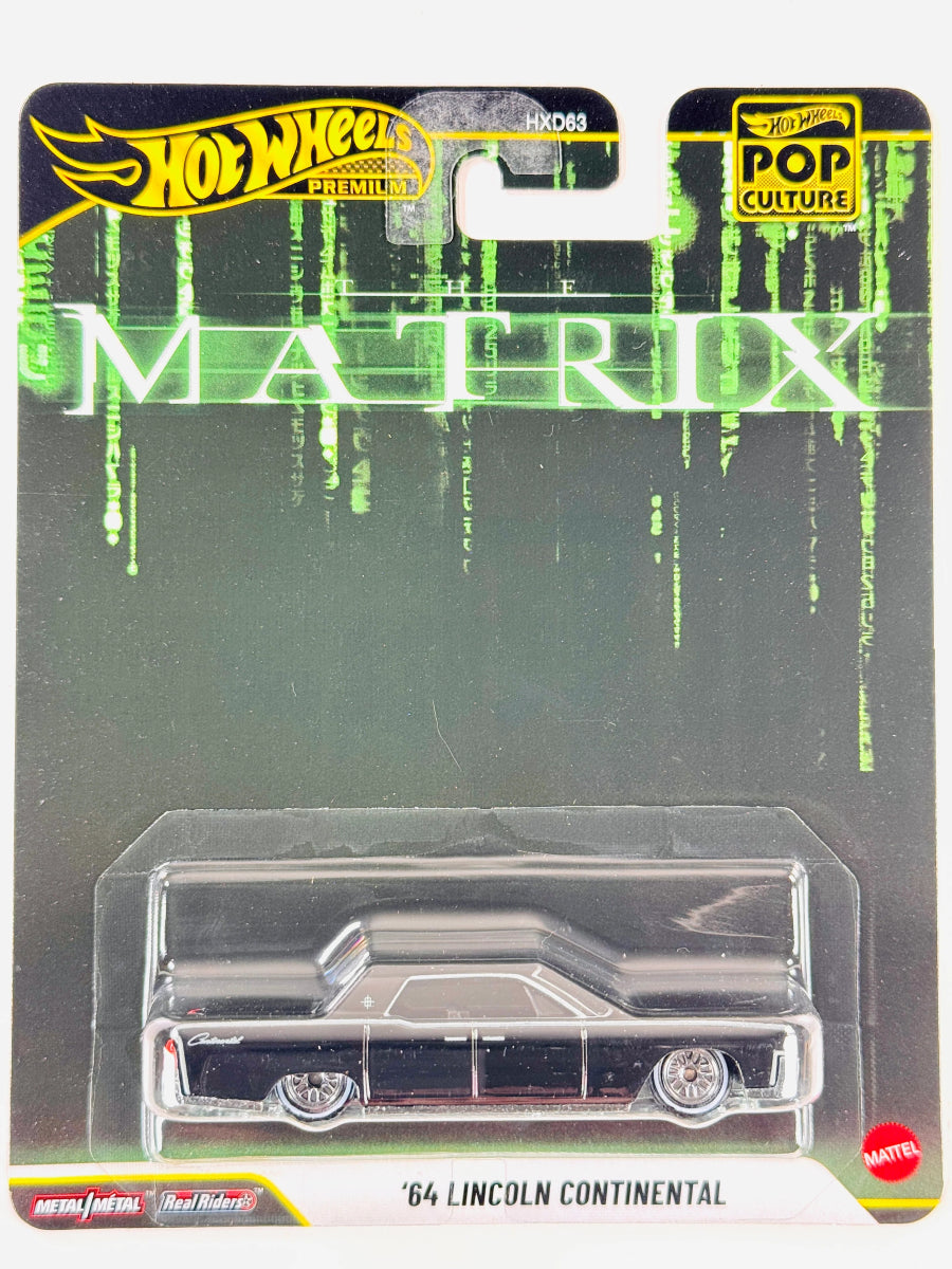 Hot Wheels 2026 Pop Culture The Matrix '64 Lincoln Continental Collection Wheels HW