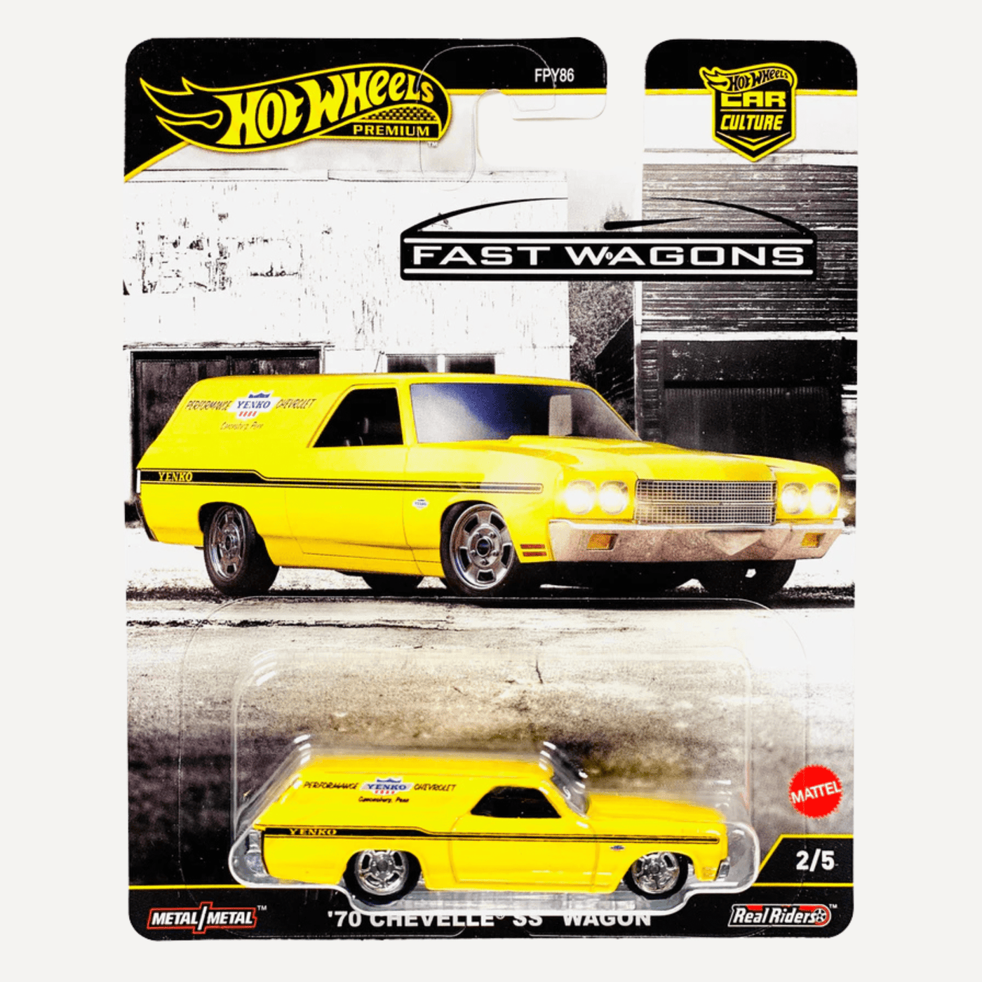 Hot Wheels '70 Chevelle SS Wagon Fast Wagons 2/5 Sale