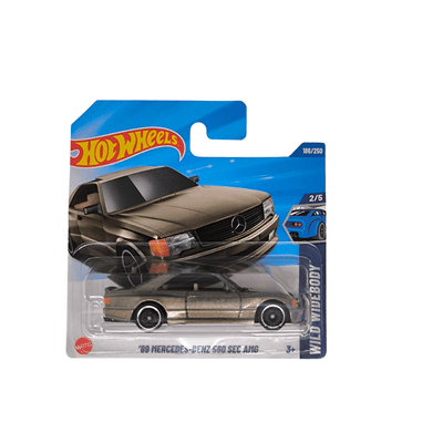 Hot Wheels 89 Mercedes Benz 560 SEC AMG 186/250 2025