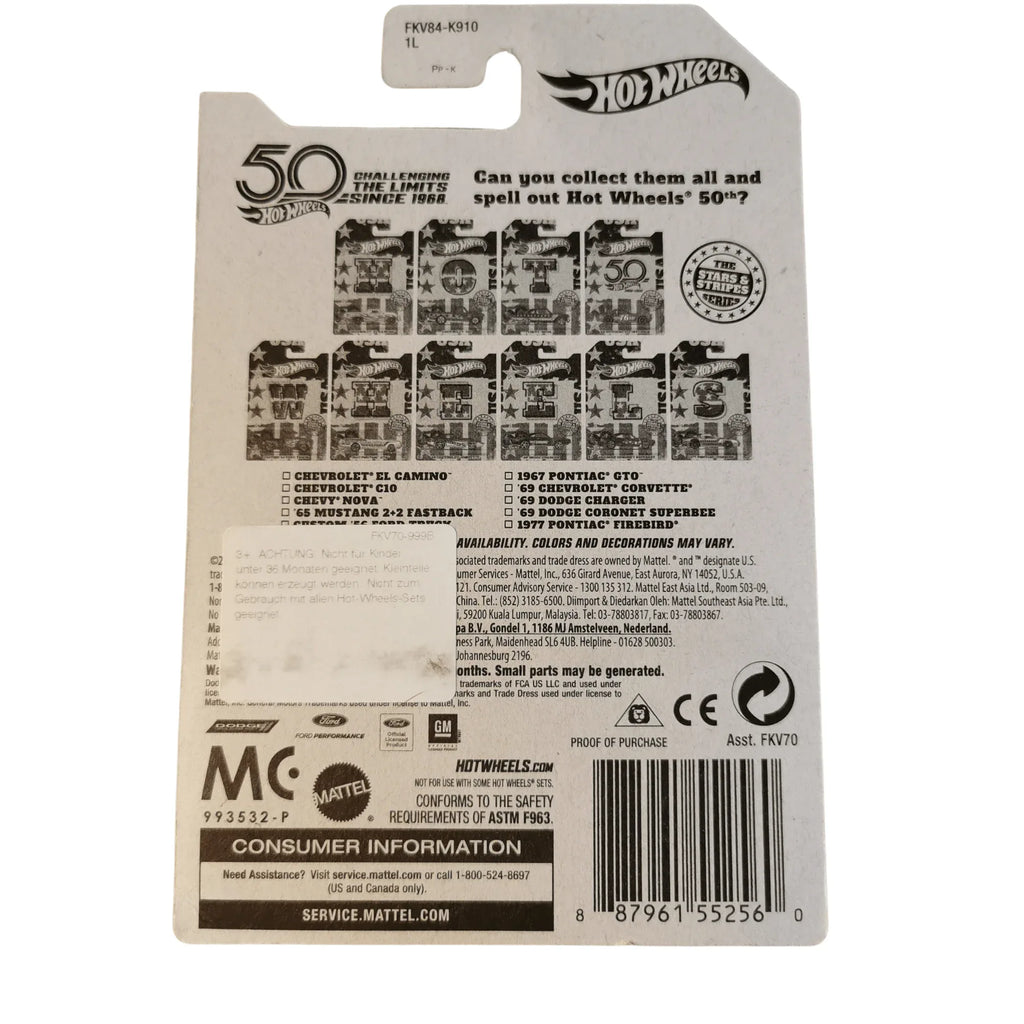 Hot Wheels Chevy Nova 03/10 Stars Stripes