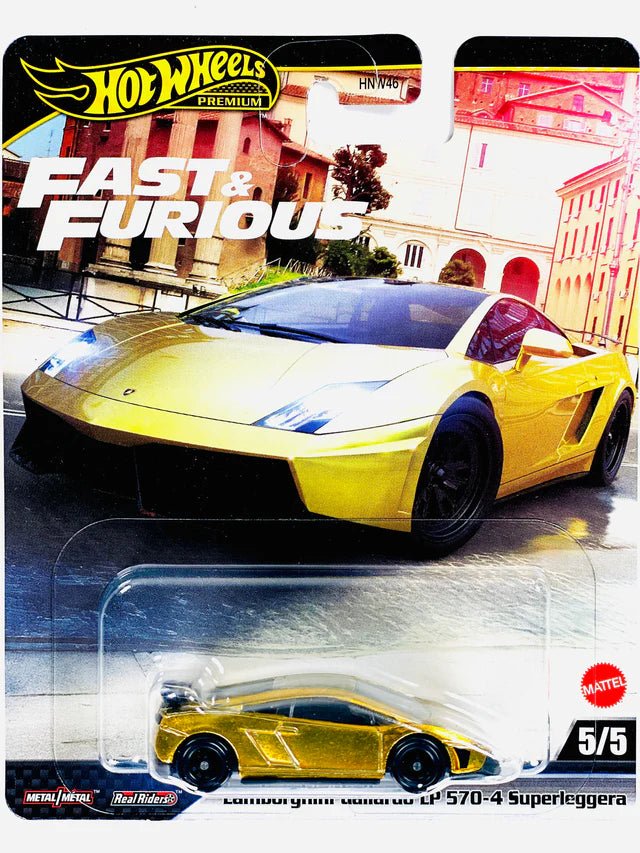 Hot Wheels Fast & Furious Lamborghini Gallardo LP 570 - 4 Superleggera Collection Wheels HW