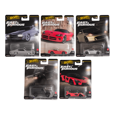 Hot Wheels Fast Furious Premium 1 - 5 5er Set Sale