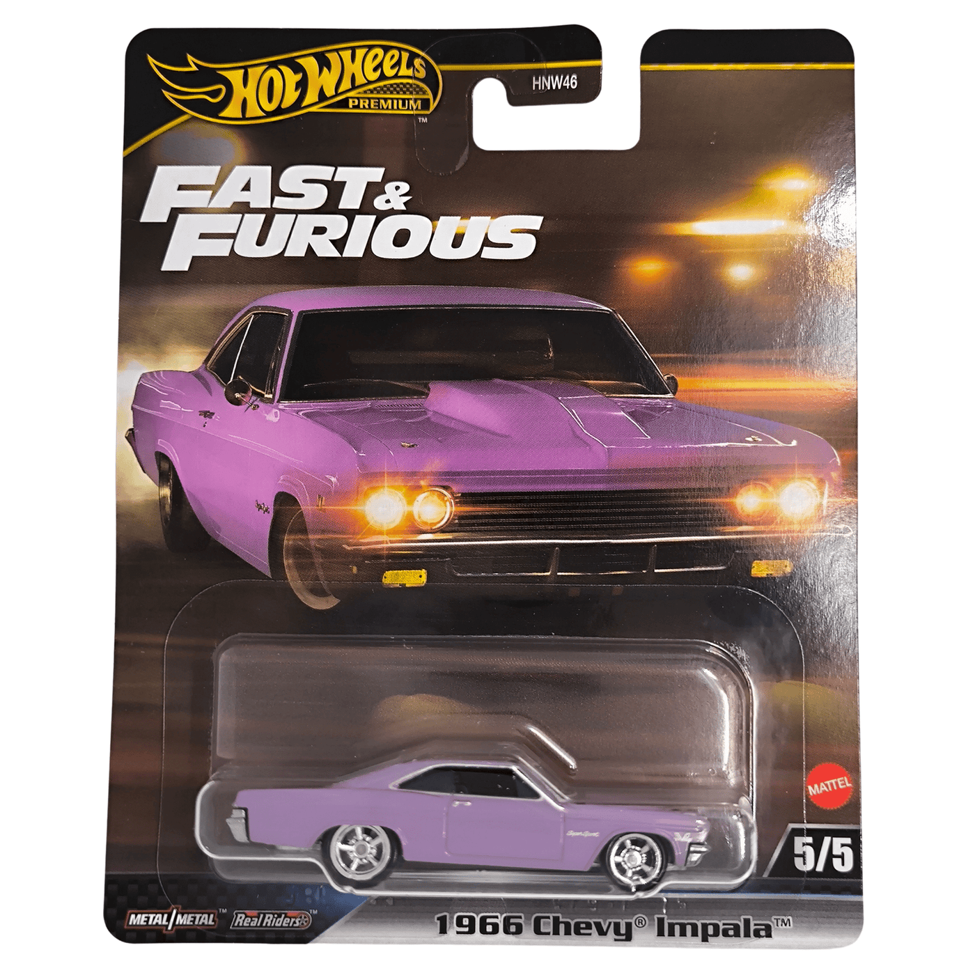 Hot Wheels Fast & Furious Set 1 - 5 Premium Sale