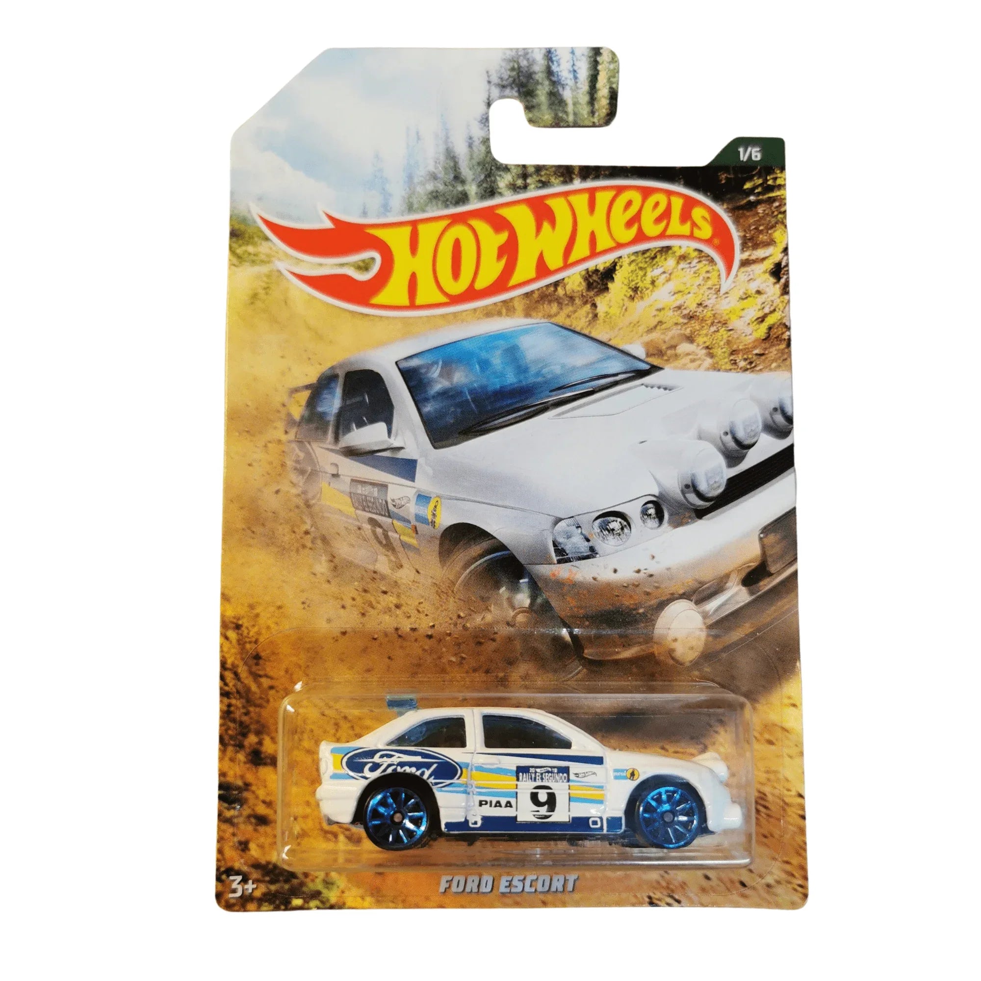 Hot Wheels Ford Escort 1/6 2017 Long Card