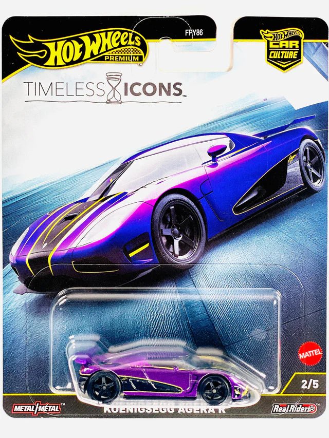 Hot Wheels Koenigsegg Agera R Car Culture Timeless Icons 2025 Collection Wheels HW