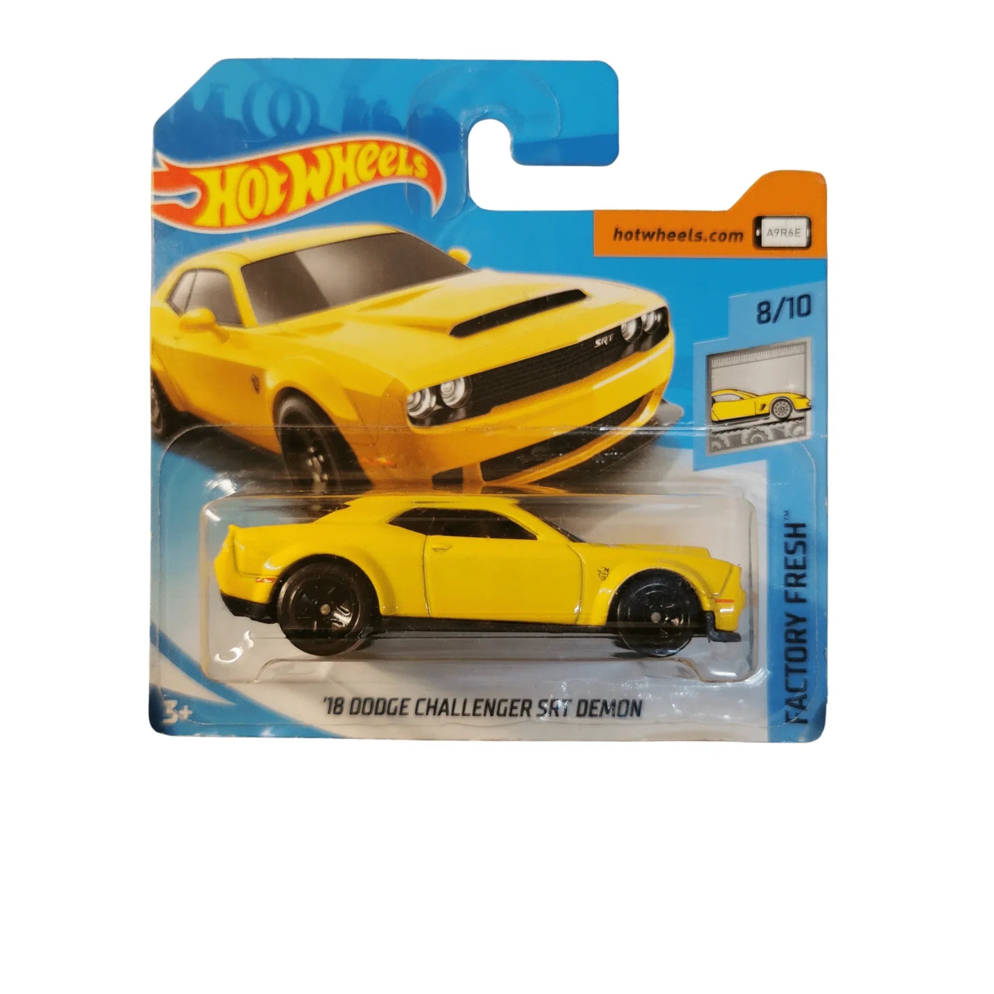 Hot Wheels Mainline 18 Dodge Challenger SRT Demon 319/365 2018
