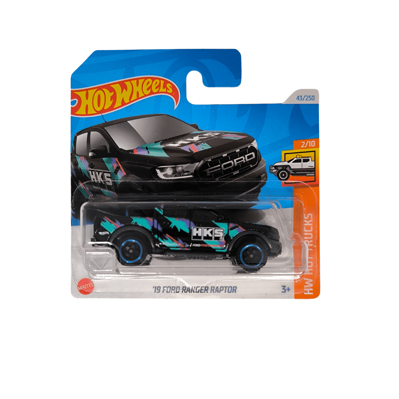 Hot Wheels Mainline 19 Ford Ranger Raptor 43/250 2024 Sale