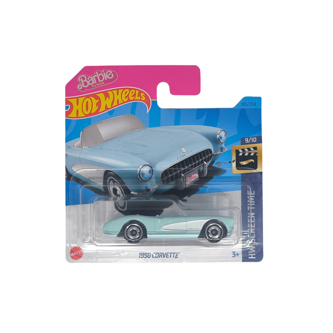Hot Wheels Mainline 1956 Corvette 183/250 2023 Blau Sale