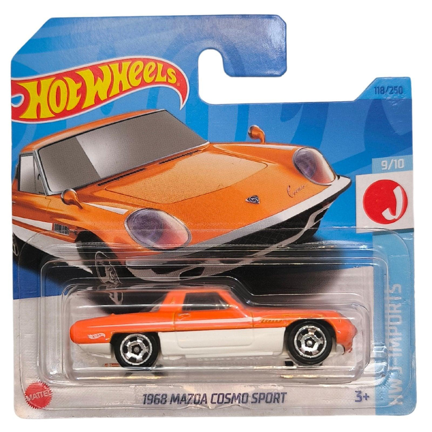 Hot Wheels Mainline 1968 Mazda Cosmo Sport 118/250 2023