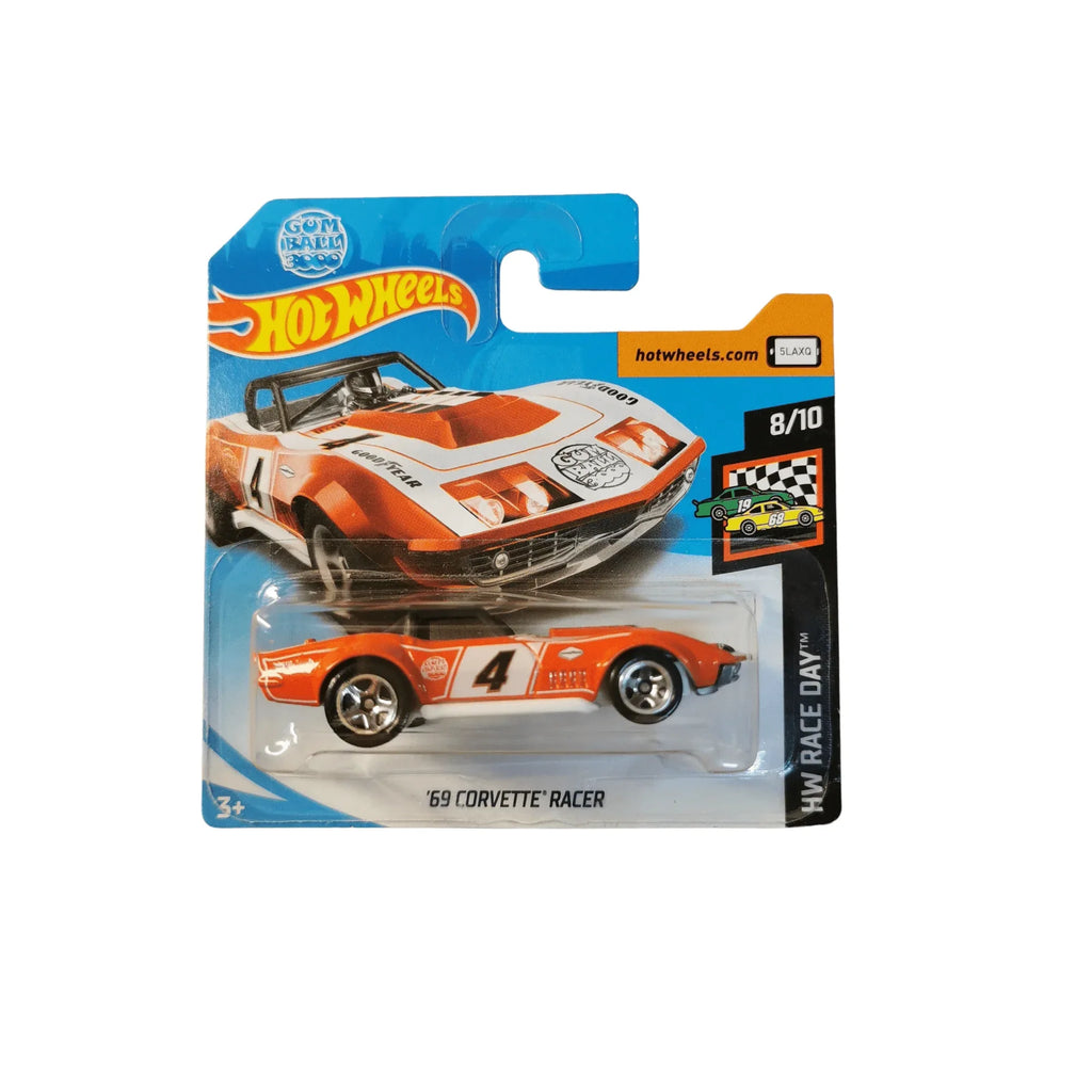 Hot Wheels Mainline 69 Corvette Racer 173/250 2019