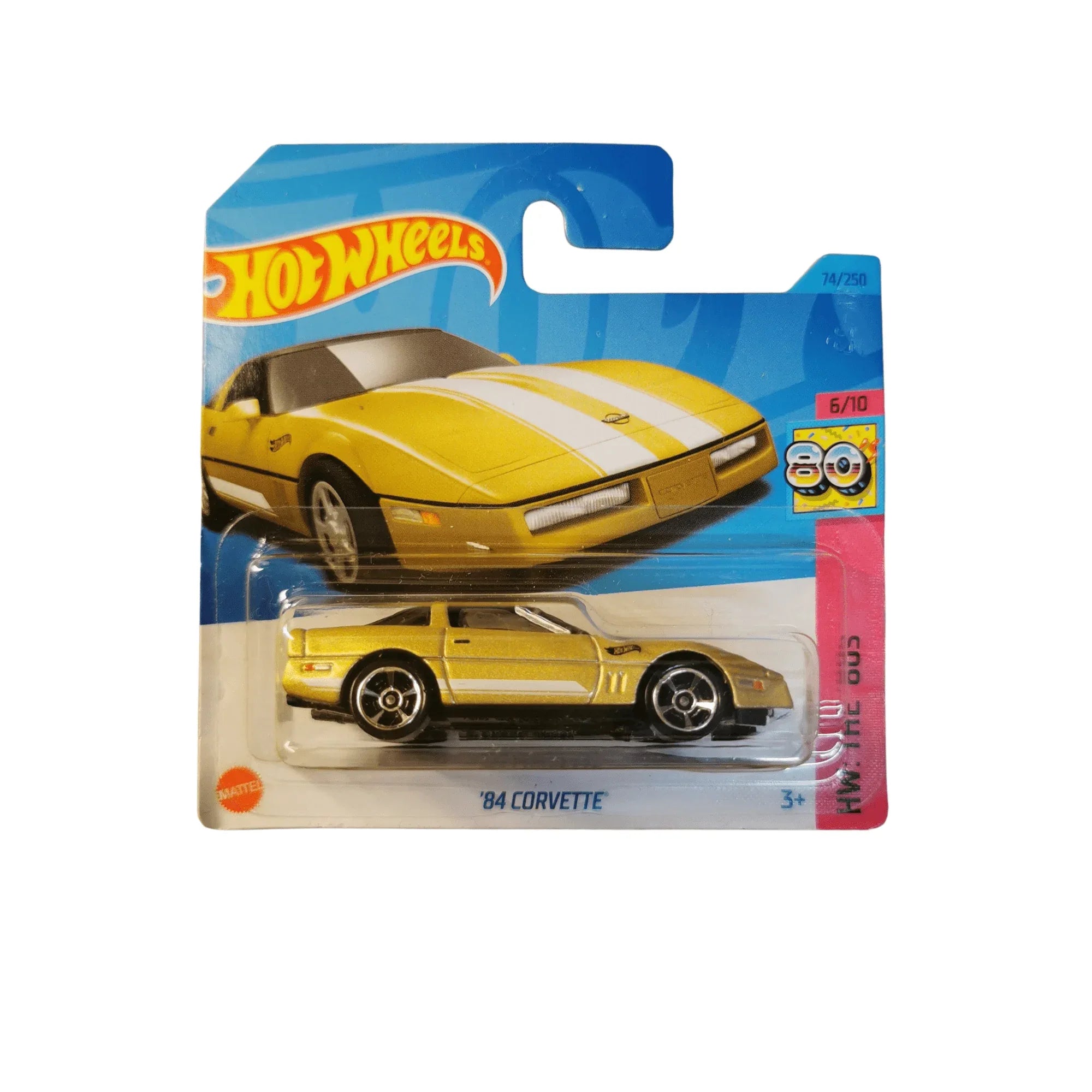 Hot Wheels Mainline 84 Corvette 74/250 2023