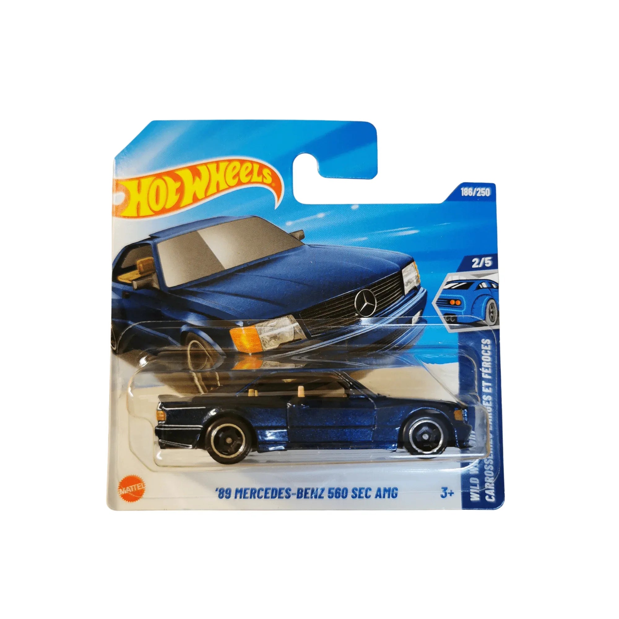 Hot Wheels Mainline 89 Mercedes Benz 560 SEC AMG 186/250 2025