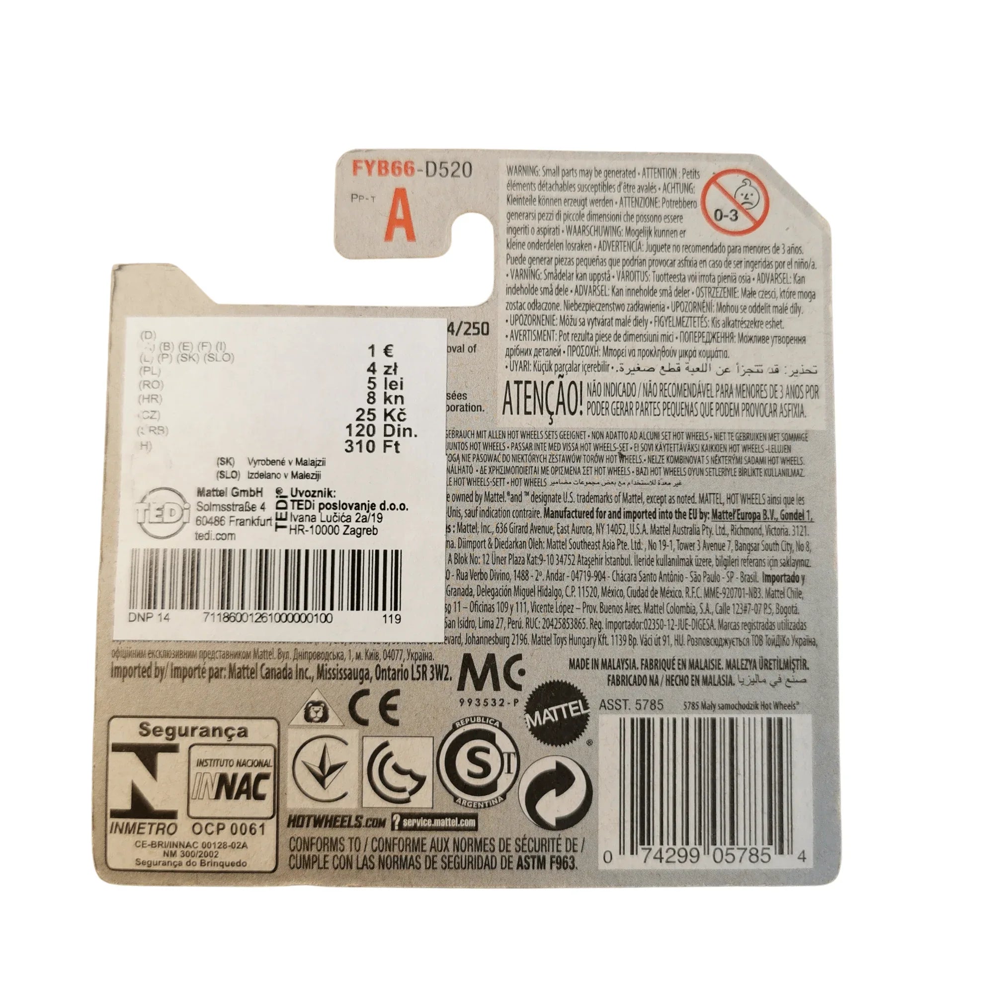 Hot Wheels Mainline 91 Mazda MX 5 Miata 184/250 2019