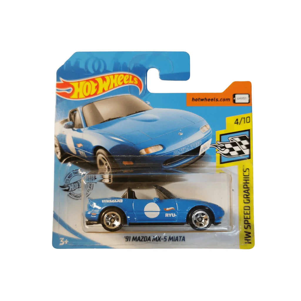 Hot Wheels Mainline 91 Mazda MX 5 Miata 184/250 2019