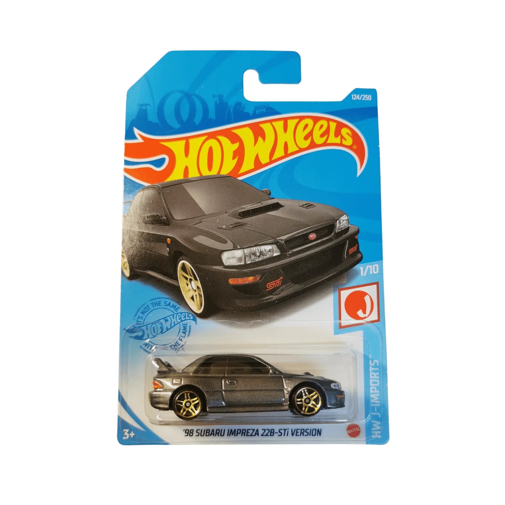 Hot Wheels Mainline 98 Subaru Impreza 22B-STi Version 124/250 2020