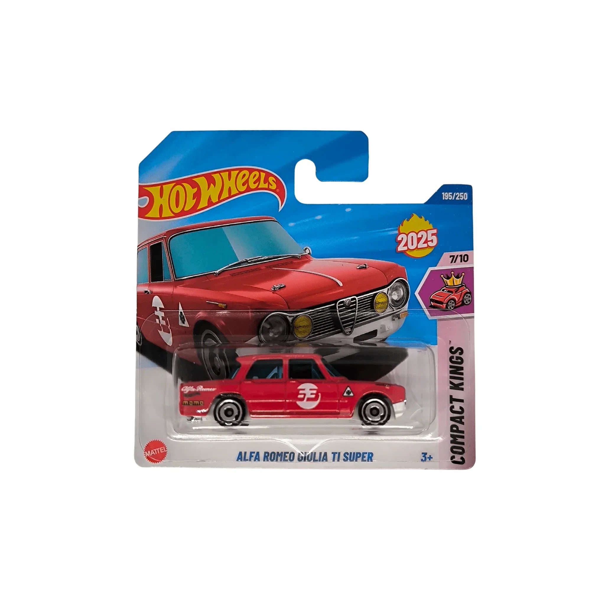 Hot Wheels Mainline Alfa Romeo Giulia Ti Super 195/250 2025 Sale
