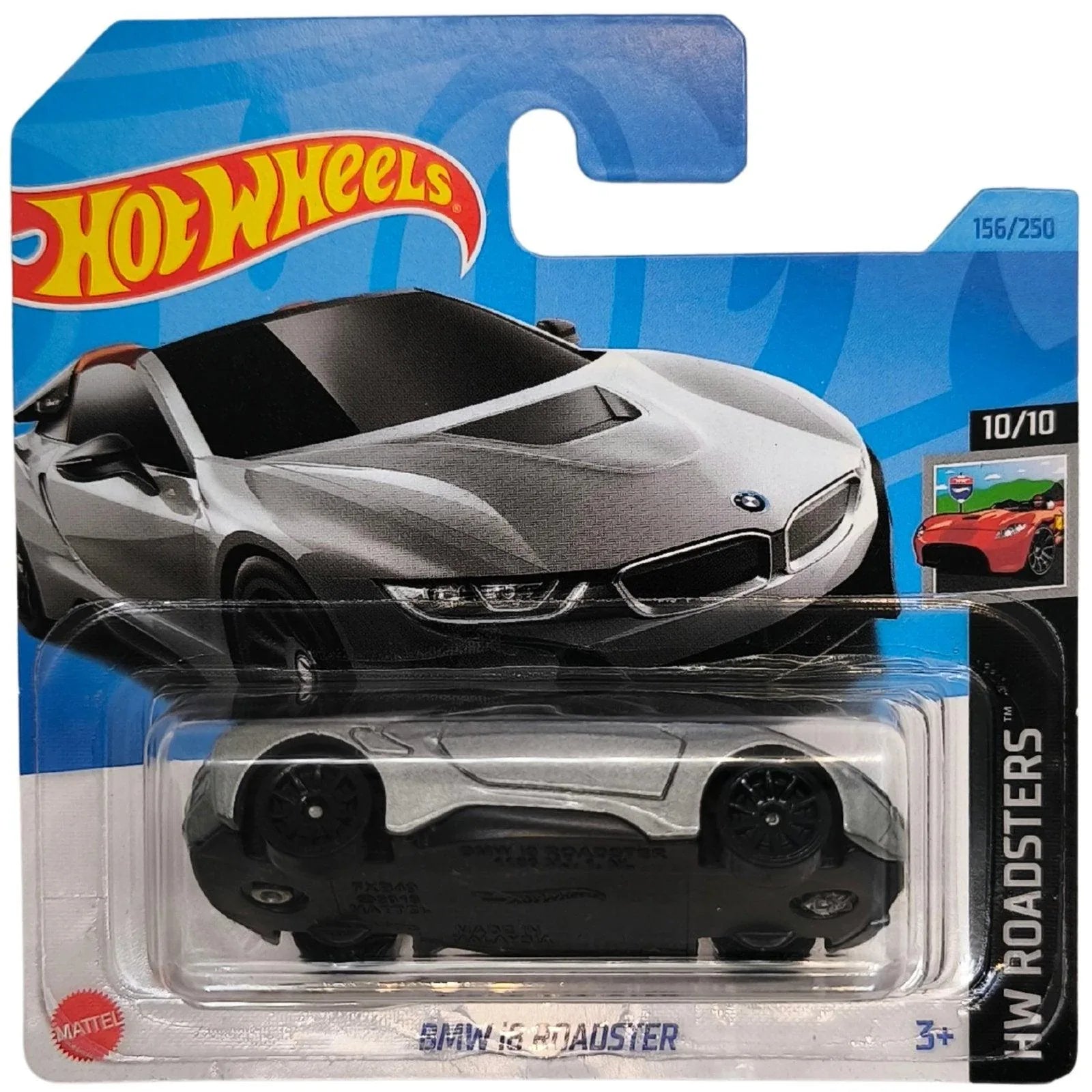 Hot Wheels Mainline BMW i8 Roadster Grau 156/250 2023