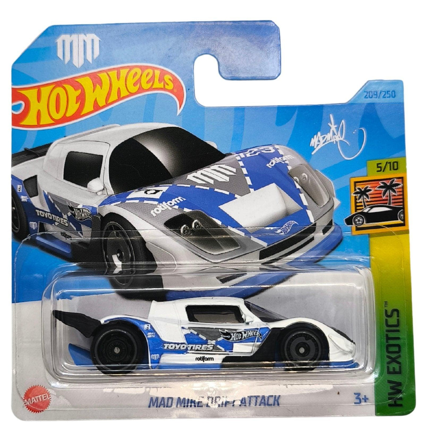 Hot Wheels Mainline Mad Mike Drift Attack 209/250 2023 Sale