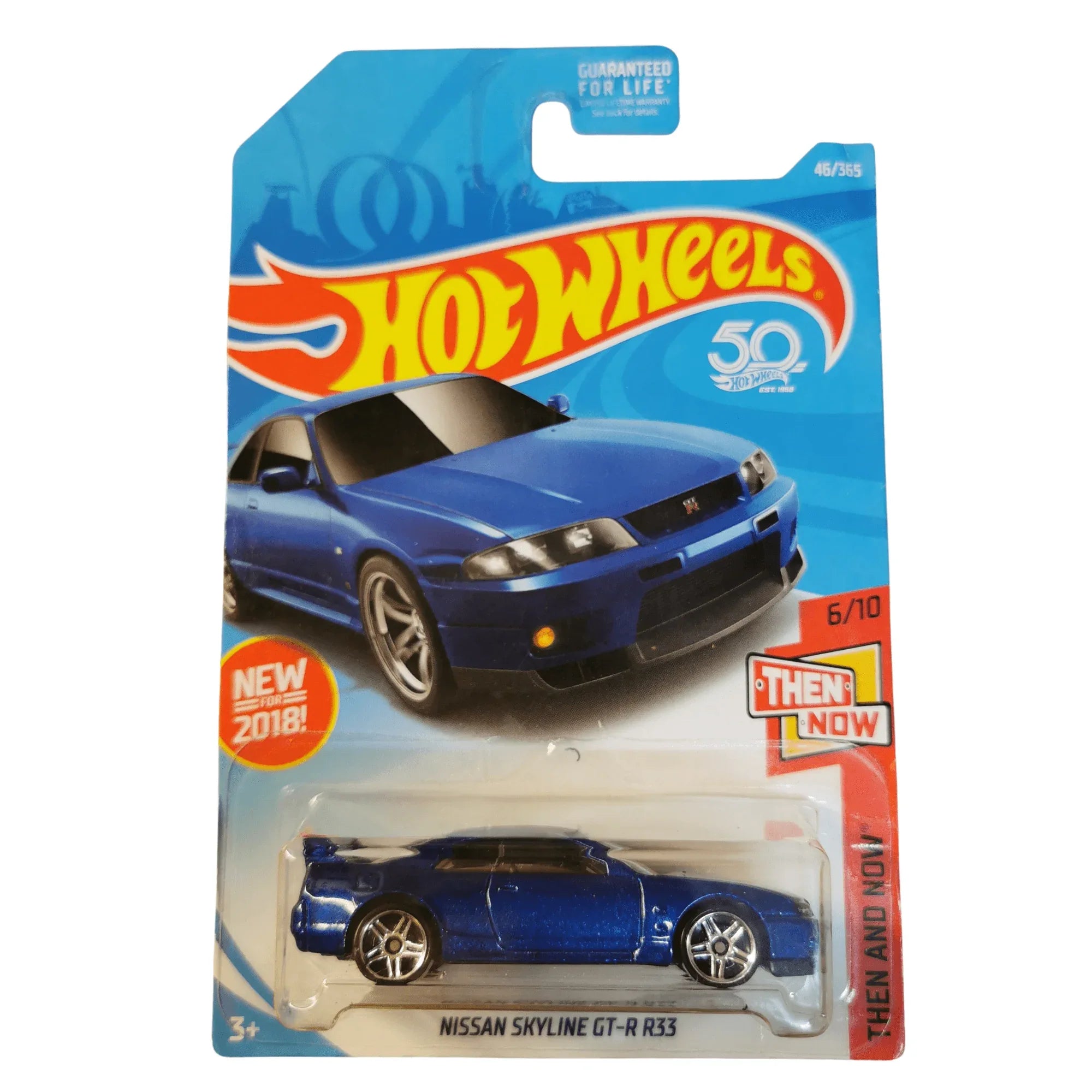 Hot Wheels Mainline Nissan Skyline GT-R R33 46/365 2017