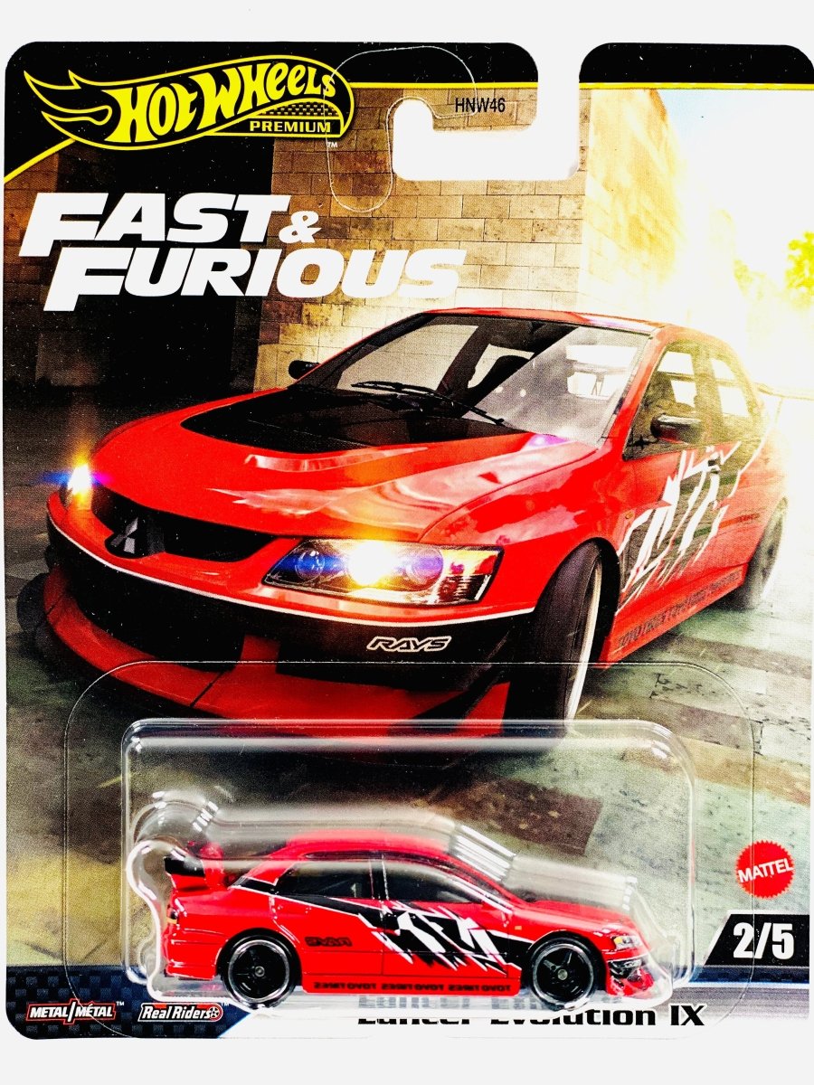 Hot Wheels Mitsubishi Lancer Evo IX Fast & Furious 2025 Collection Wheels HW