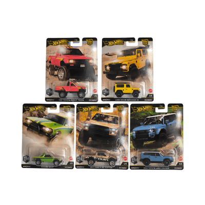 Hot Wheels Off Road Set 1 - 5